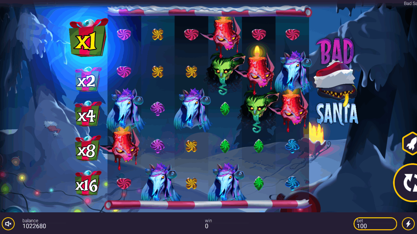 Bad Santa Base Game Play