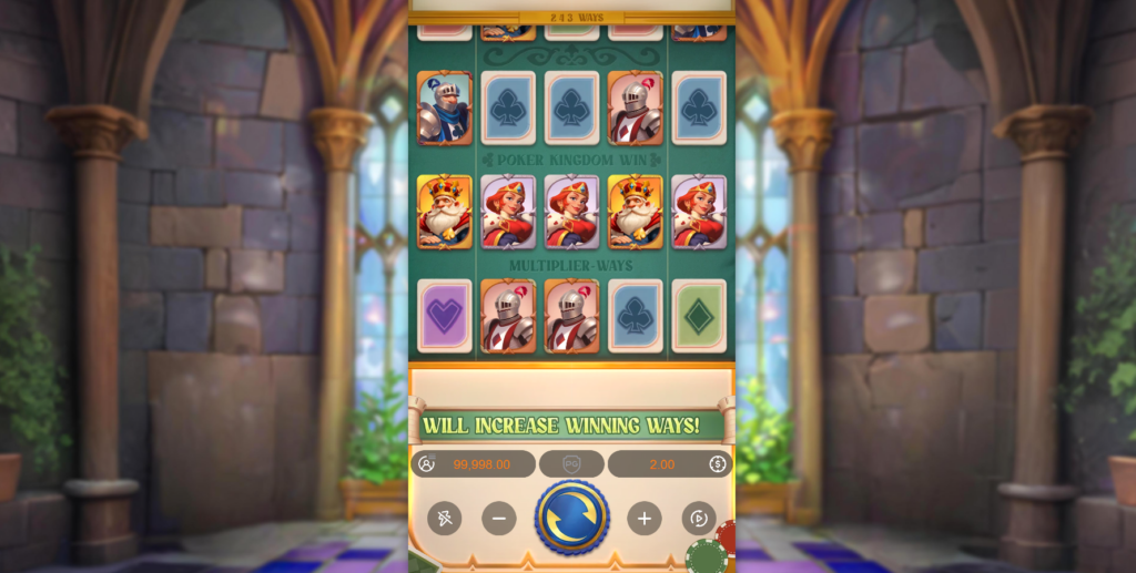 Poker Kingdom Win Base Game