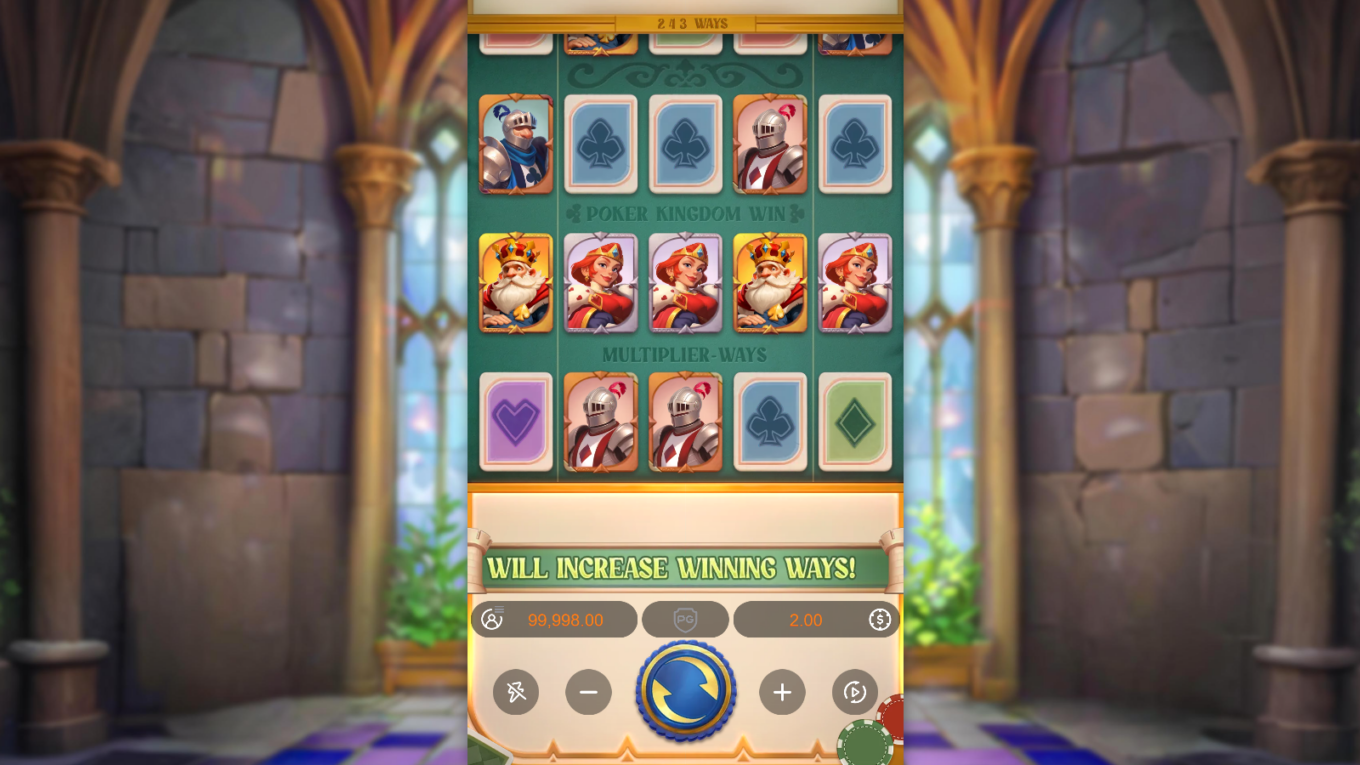 Poker Kingdom Win Base Game